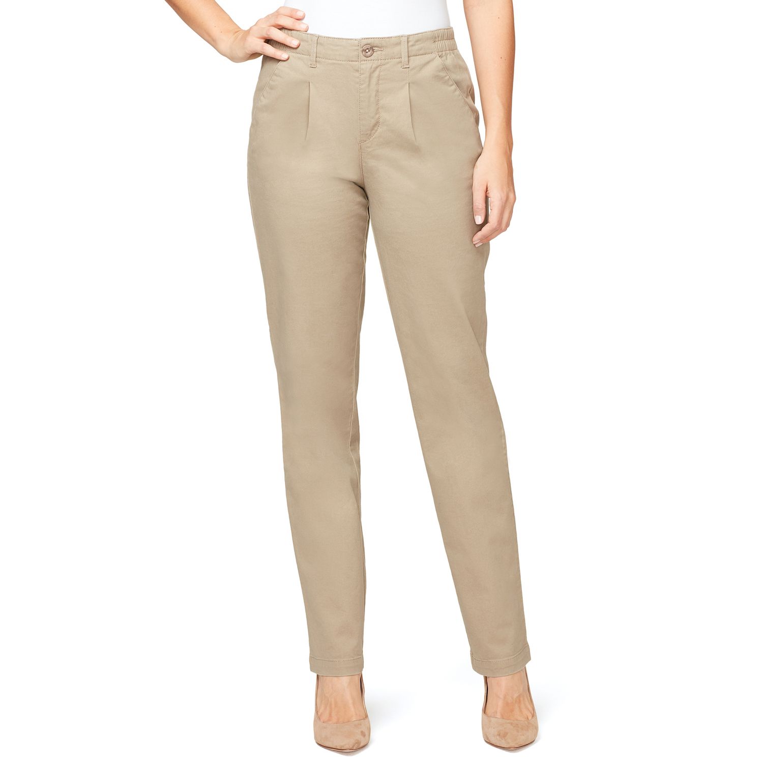 gloria vanderbilt navy pants