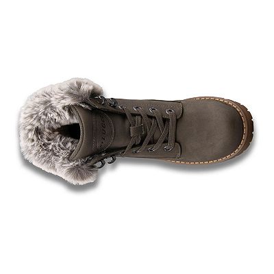 Lugz Flirt Hi Faux Fur Women s Combat Boots