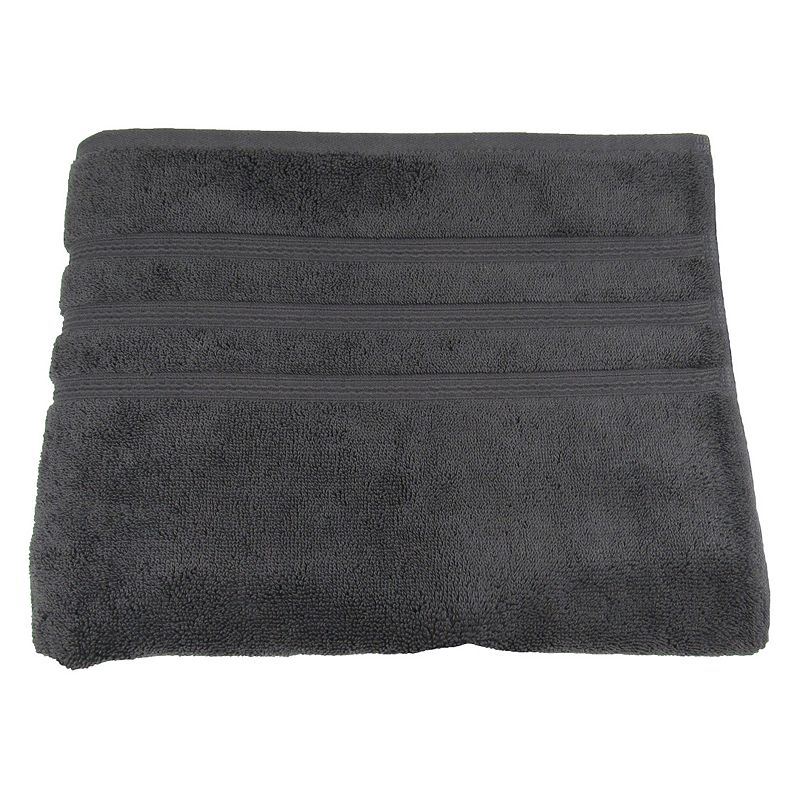 Sonoma Goods For Life Organic Bath Towel, Dark Grey
