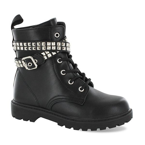 Gotta Flurt Lani Girls Combat Boots