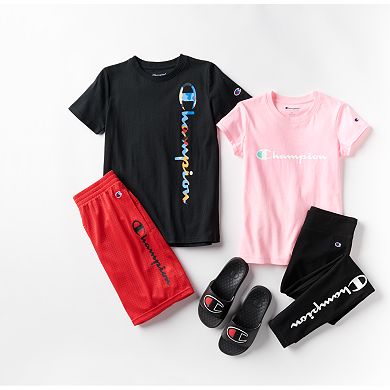 Girls 7-16 Champion Signature Script Leggings