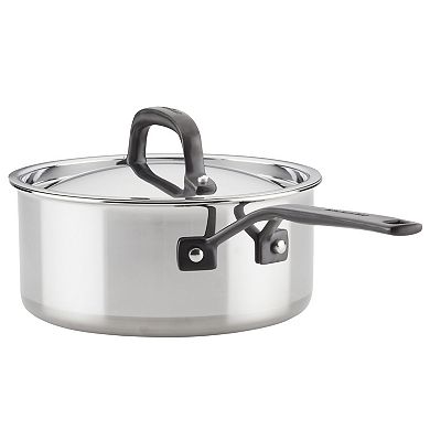 KitchenAid 5-Ply Clad 10-pc. Stainless Steel Cookware Set
