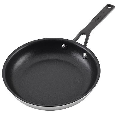 KitchenAid 5-Ply Clad 8.25-in. Stainless Steel Nonstick Frypan