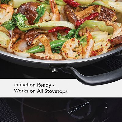 KitchenAid® 5-Ply Clad 15-in. Stainless Steel Wok