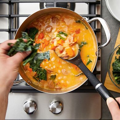 KitchenAid 3-Ply 8-qt. Stainless Steel Stockpot with Lid