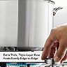 KitchenAid 3-Ply 8-qt. Stainless Steel Stockpot with Lid
