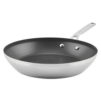 KitchenAid® 3-Ply 12 in Stainless Steel Nonstick Frypan