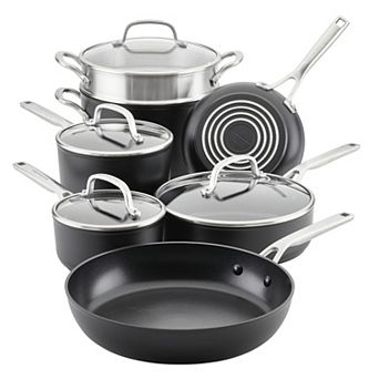 KitchenAid® Hard-Anodized Induction 11 pc Nonstick Cookware Set