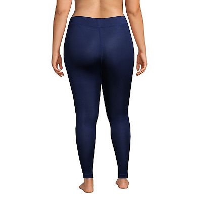 Plus Size Lands' End Silk Interlock Pants