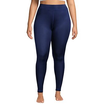 Plus Size Lands' End Silk Interlock Pants
