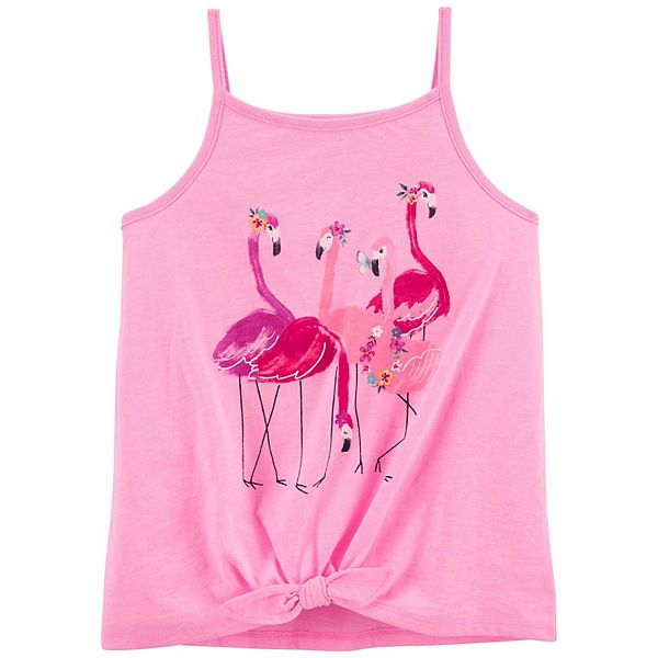 Girls 414 Carter's TieFront Tank Top