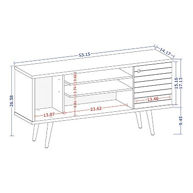 Manhattan Comfort Liberty 53" Mid-Century Modern TV Stand