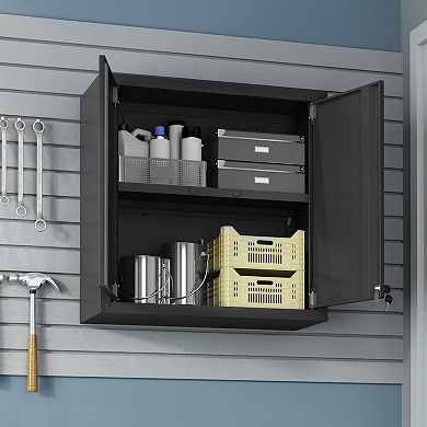 Manhattan Comfort Fortress Floating Garage Cabinet