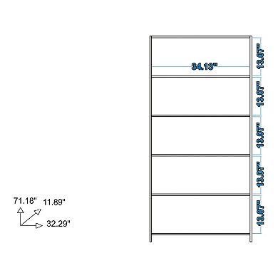 Manhattan Comfort Olinda Bookcase 1.0