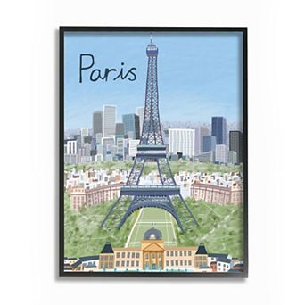Stupell Home Decor Paris Framed Wall Art
