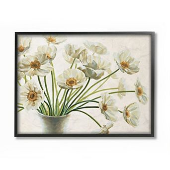 Stupell Home Decor Peaceful Poppies Framed Wall Art