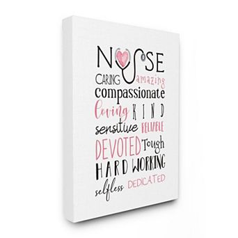 Stupell Home Decor Nurse Canvas Wall Art