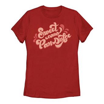 Juniors' Gonzales Sweet Como Pan Dulce Retro Text Tee