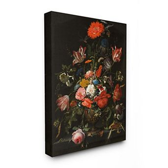 Stupell Home Decor Regal Floral Bouquet Canvas Wall Art