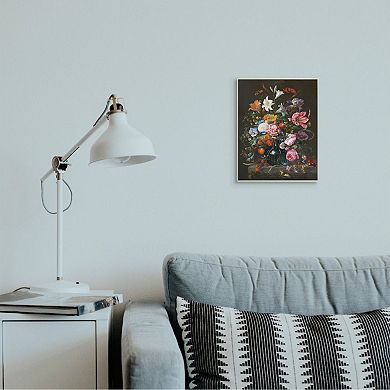 Stupell Home Decor Elegant Floral Bouquet Plaque Wall Art