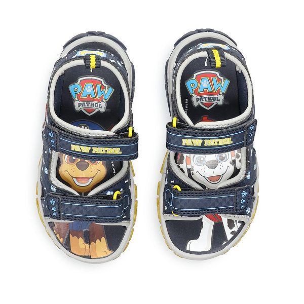 Paw patrol store sandals with lights