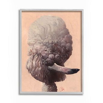 Stupell Home Decor Modern Poodle Framed Wall Art