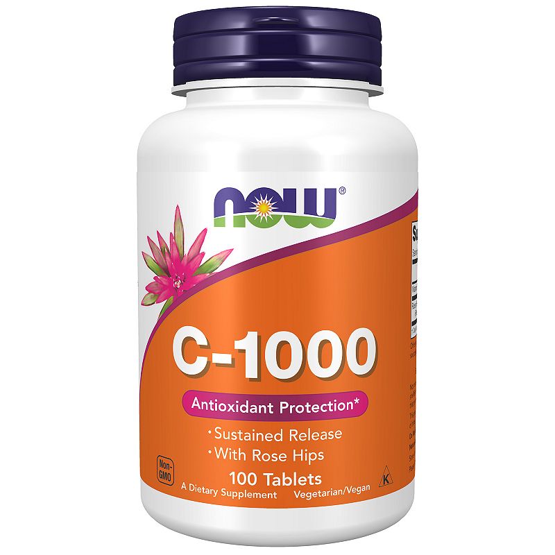 UPC 733739006806 product image for NOW Foods Vitamin C-1000 Sustained Release Dietary Supplement - 100 Tablets, Mul | upcitemdb.com