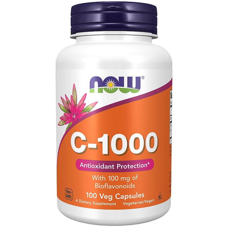 UPC 733739006905 product image for NOW Foods Vitamin C-1000 - 100 Veg Capsules, Multicolor, 100 CT | upcitemdb.com