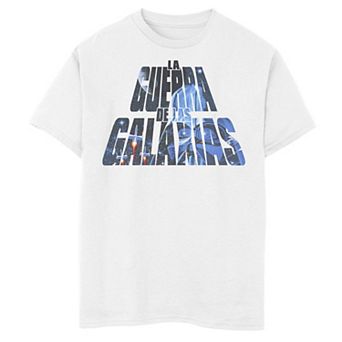 Boys' 8-20 Star Wars La Guerra De Las Galaxias Graphic Tee
