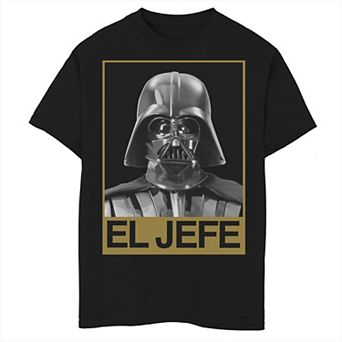 Boys 6-20 Star Wars Darth Vader El Jefe Graphic Tee