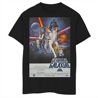 Boys 6-20 Star Wars La Guerra De Las Galaxias Vintage Graphic Tee