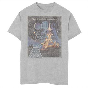 Boys 6-20 6-20 Star Wars Faded VHS Graphic Tee