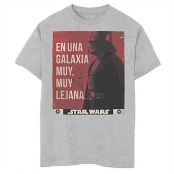Boys 6-20 Star Wars Vader En Una Galaxia Muy Muy Lejana Graphic Tee