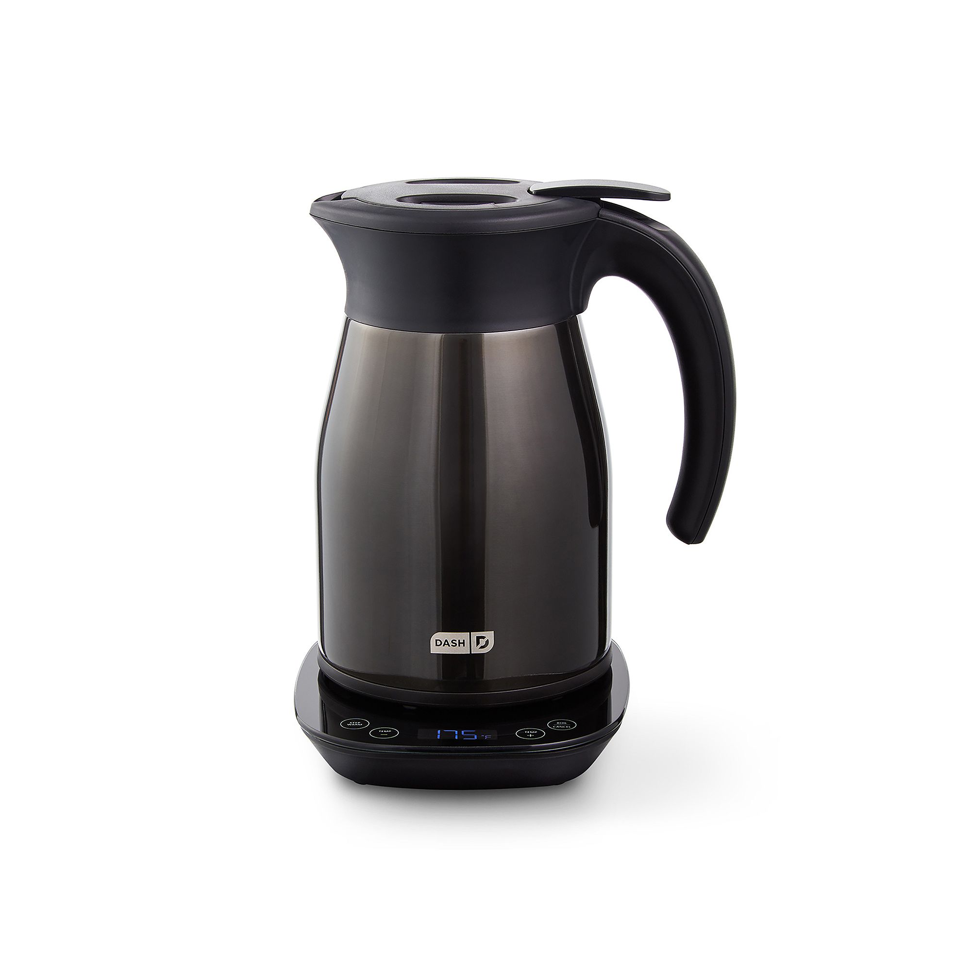 Dash 1.7-Liter Insulated Electric Kettle, Black