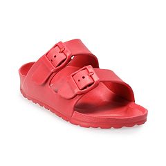 Red sandals hot sale kohls