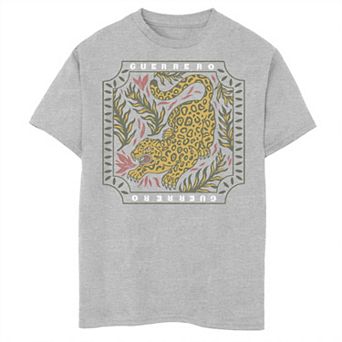 Boys 8-20 Gonzales Hispanic Heritage Framed Jaguar Tee