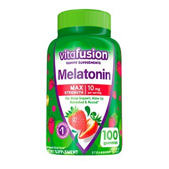 vitafusion Max Strength Melatonin Gummies - 100 count