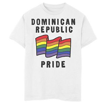 Boys' Gonzales Dominican Republic Sketched Flag Tee