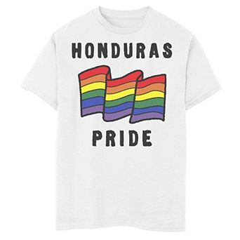 Boys 6-20 Gonzales Honduras Sketched Flag Tee