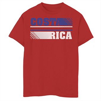 Boys 6-20 Gonzales Costa Rica Colorful Word Stack Tee