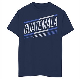 Boys 6-20 Gonzales Guatemala Slanted Stripe Logo Tee