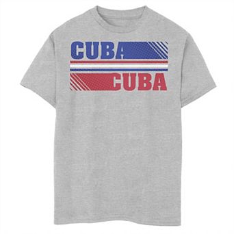 Boys 6-20 Gonzales Cuba Colorful Word Stack Tee