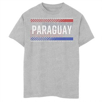 Boys 6-20 Gonzales Paraguay Text Overlay Tee