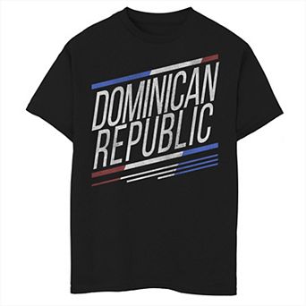 Boys 6-20 Gonzales Dominican Republic Slanted Stripe Logo Tee