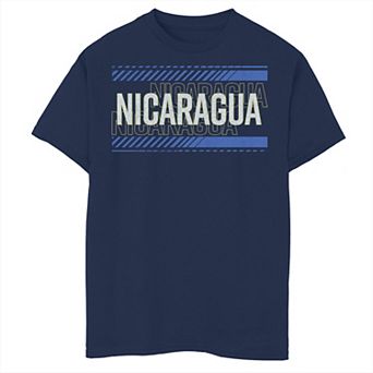 Boys' Gonzales Nicaragua Text Overlay Tee