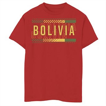 Boys 6-20 Gonzales Bolivia Text Overlay Tee