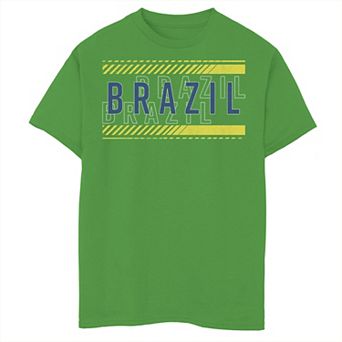 Boys' Gonzales Brazil Republic Text Overlay Tee