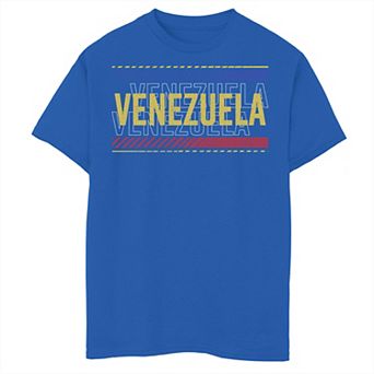 Boys' Gonzales Venezuela Republic Text Overlay Tee