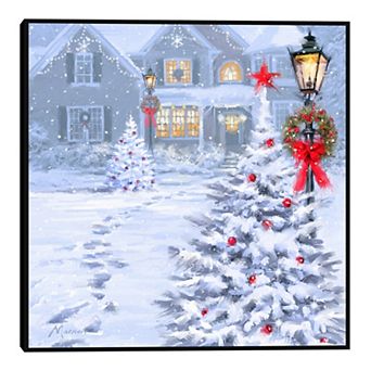 Fine Art Canvas Our House Wall Art