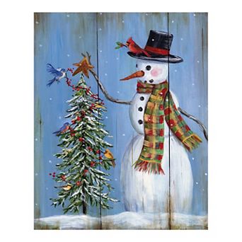 Fine Art Canvas Tis the Season Wall Art